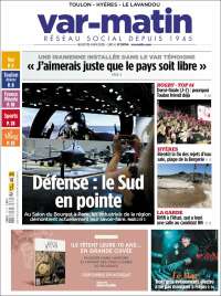Portada de Var-Matin (France)