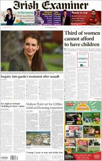 Portada de Irish Examiner (Ireland)