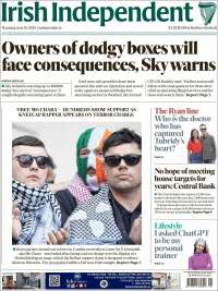 Portada de Irish Independent (Ireland)