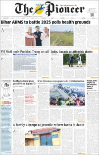 Portada de The Pioneer (India)