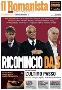 Portada de Romanista (Italy)