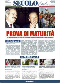 Portada de Secolo d'Italia (Italy)