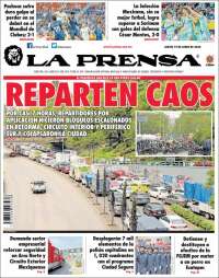 Portada de La Prensa (Mexico)