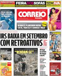 Portada de Correio da Manhã (Portugal)