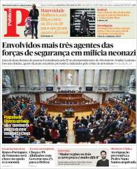 Portada de Público (Portugal)