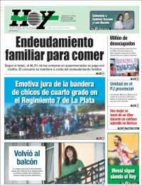 Portada de Diario Hoy (Argentina)
