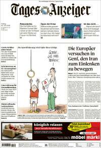 Portada de Tages-Anzeiger (Switzerland)