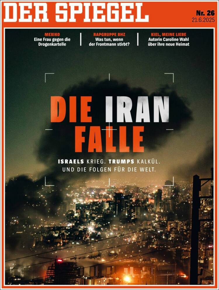 Portada de Der Spiegel (Germany)