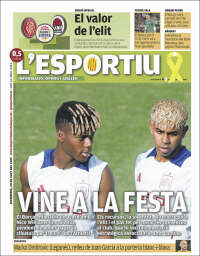 Portada de L'Esportiu (Spain)