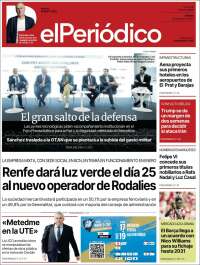 Portada de El Periódico (Spain)
