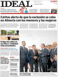 Portada de Ideal Almeria (Spain)