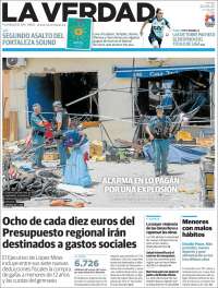 Portada de La Verdad de Murcia (Spain)