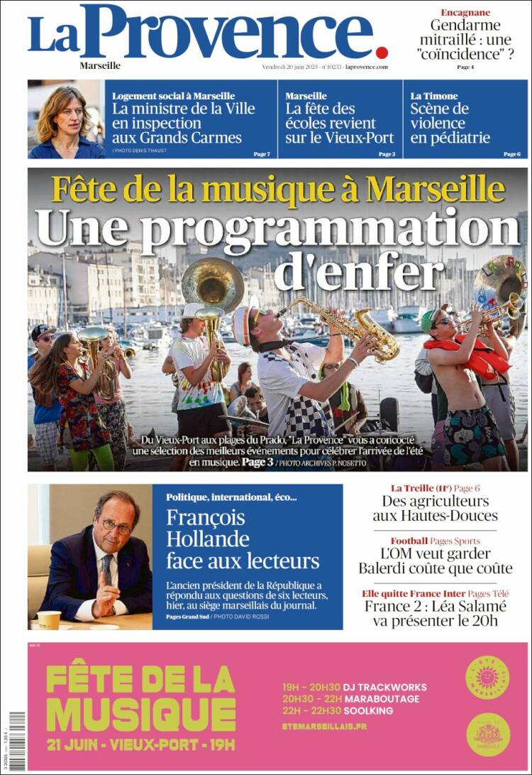 Portada de La Provence (France)