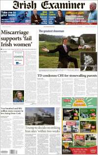 Portada de Irish Examiner (Ireland)
