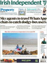 Portada de Irish Independent (Ireland)
