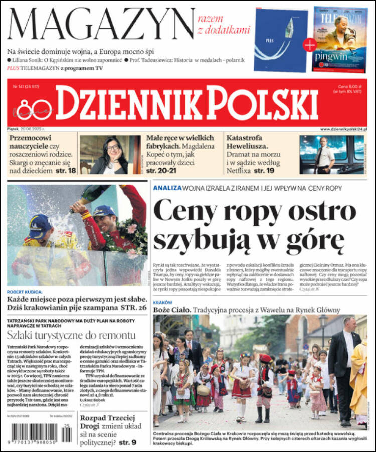 Portada de Dziennik (Poland)