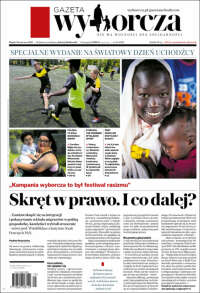Portada de Gazeta Wyborcza (Poland)