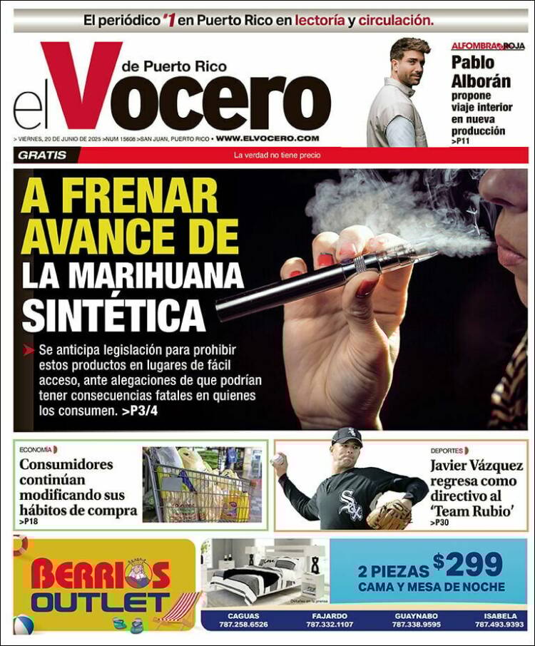 Portada de Vocero (Puerto Rico)