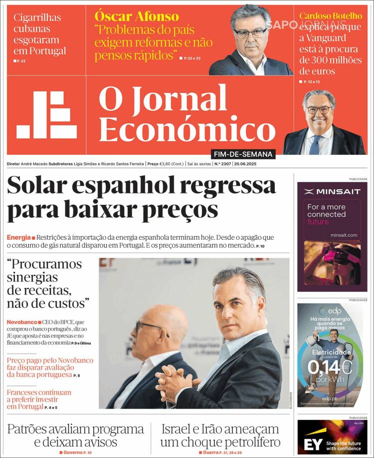 Portada de Oje (Portugal)