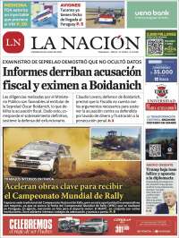 Portada de La Nación (Paraguay)