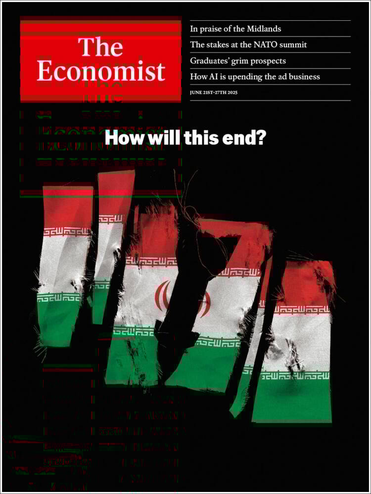 Portada de The Economist (Reino Unido)
