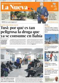 Portada de La Nueva Provincia (Argentina)