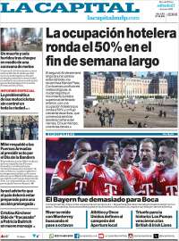 Portada de Diario La Capital - Mar del Plata (Argentina)