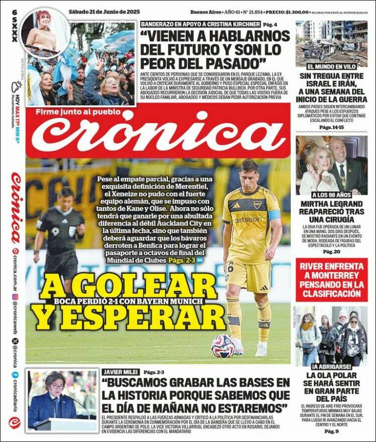 Portada de La Voz del Chaco (Argentina)