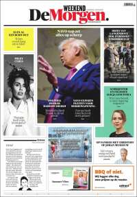 Portada de De Morgen (Bélgica)
