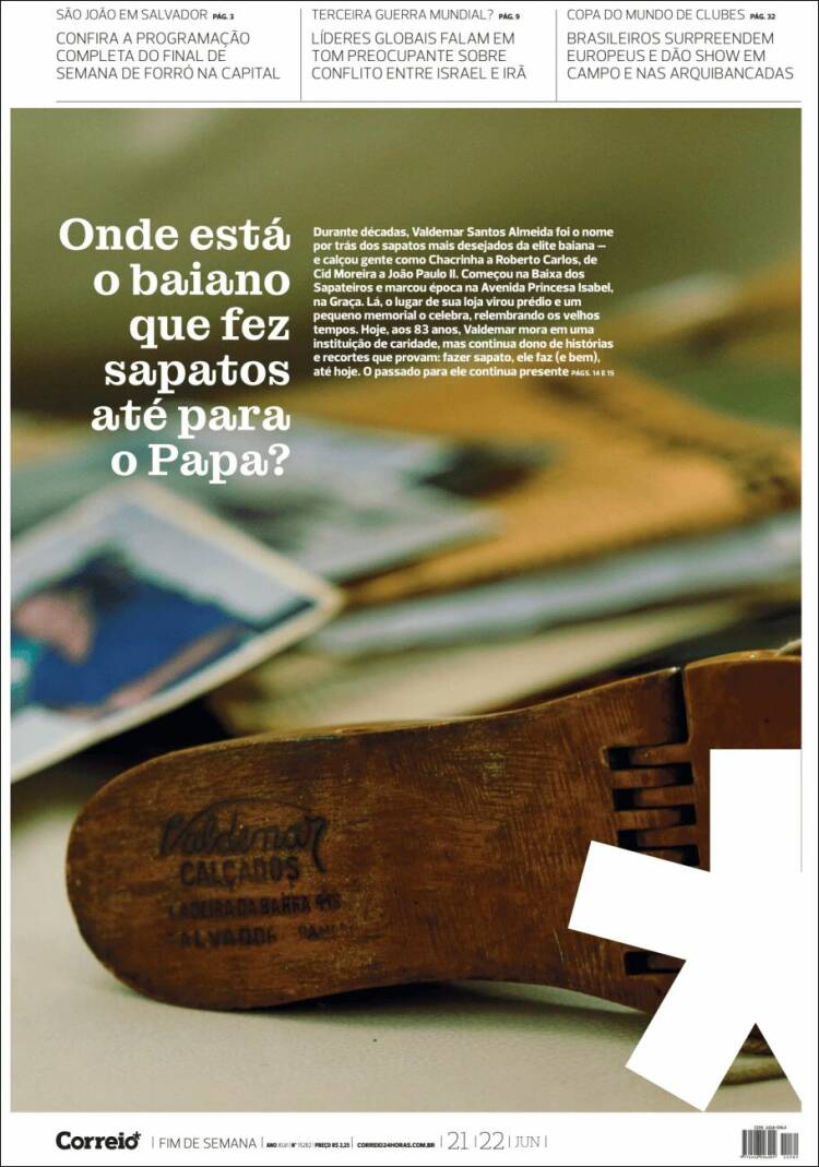 Portada de Correio* (Brasil)