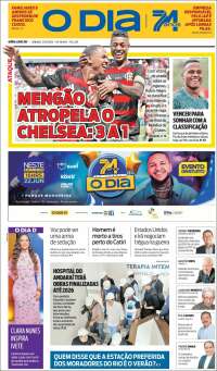 Portada de O Dia (Brasil)