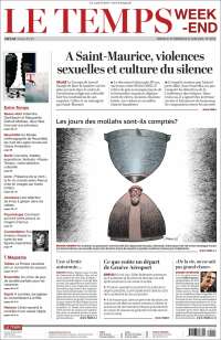 Portada de Le Matin (Suiza)