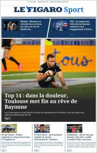 Portada de Le Figaro Sport (Francia)