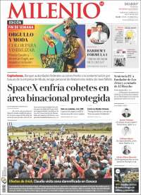 Portada de Milenio (México)