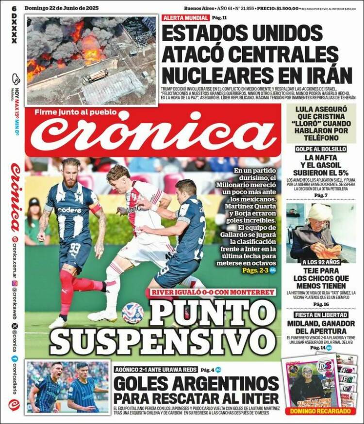 Portada de La Voz del Chaco (Argentina)