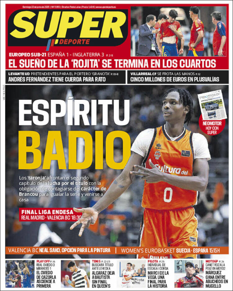 Portada de Superdeporte (España)