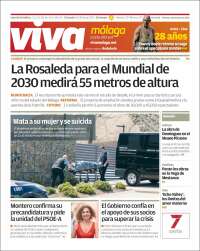 Portada de Viva Málaga (España)