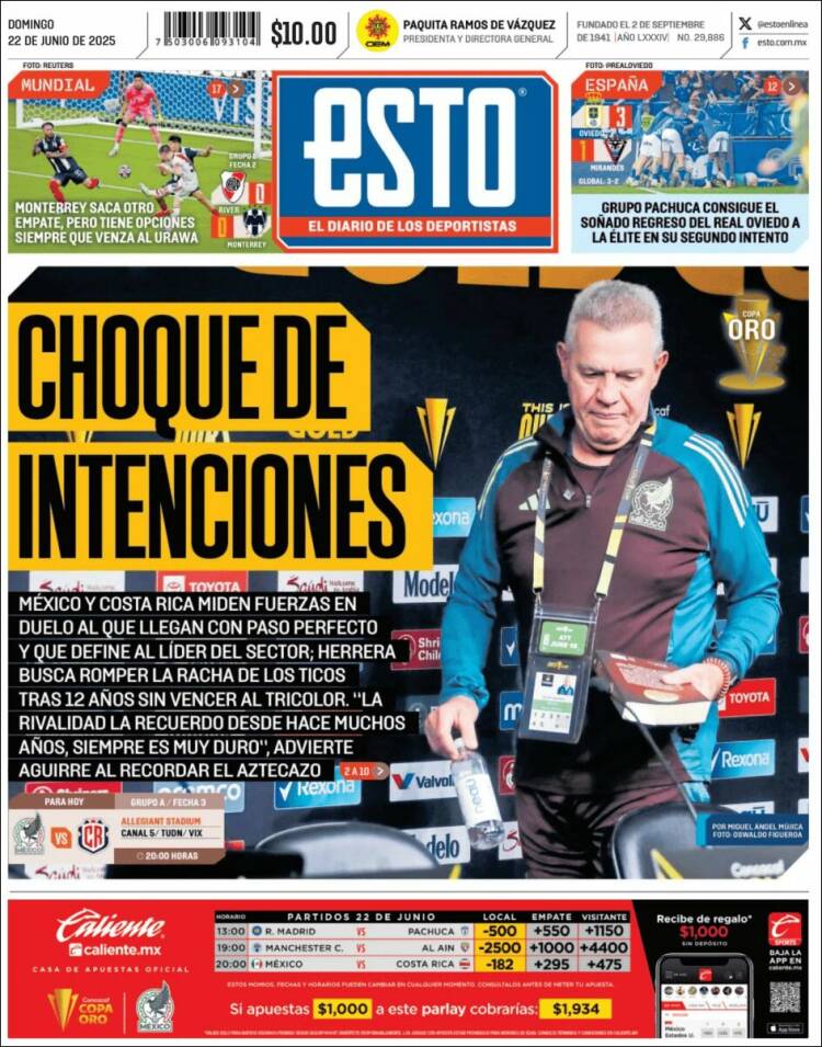 Portada de Esto (México)