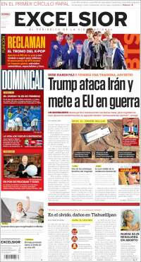 Portada de Excelsior (México)