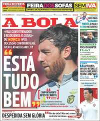 Portada de A Bola (Portugal)