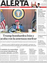 Portada de Alerta - El Diario de Cantabria (Spain)