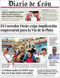 Portada de Diario de León (Spain)