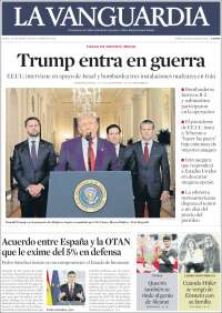Portada de La Vanguardia (Spain)