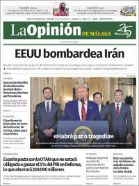 Portada de La Opinión de Málaga (Spain)