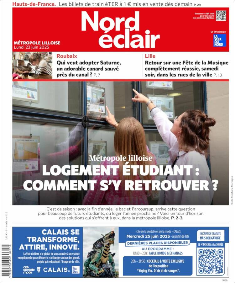 Portada de Nord Éclair (Francia)