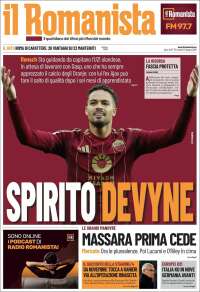 Portada de Romanista (Italia)