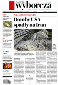 Portada de Gazeta Wyborcza (Polonia)
