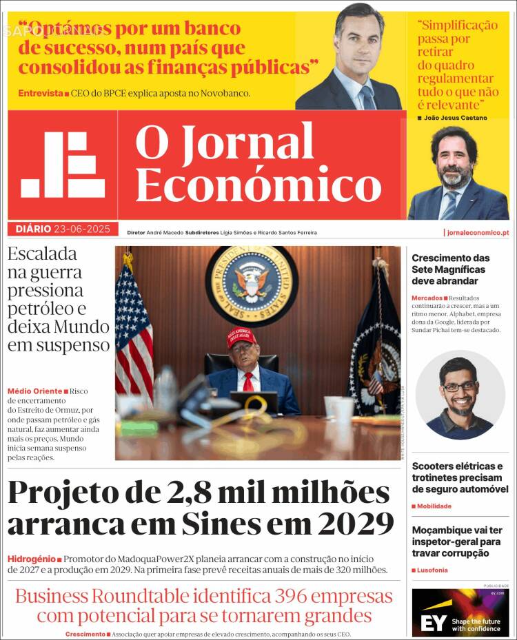 Portada de Oje (Portugal)