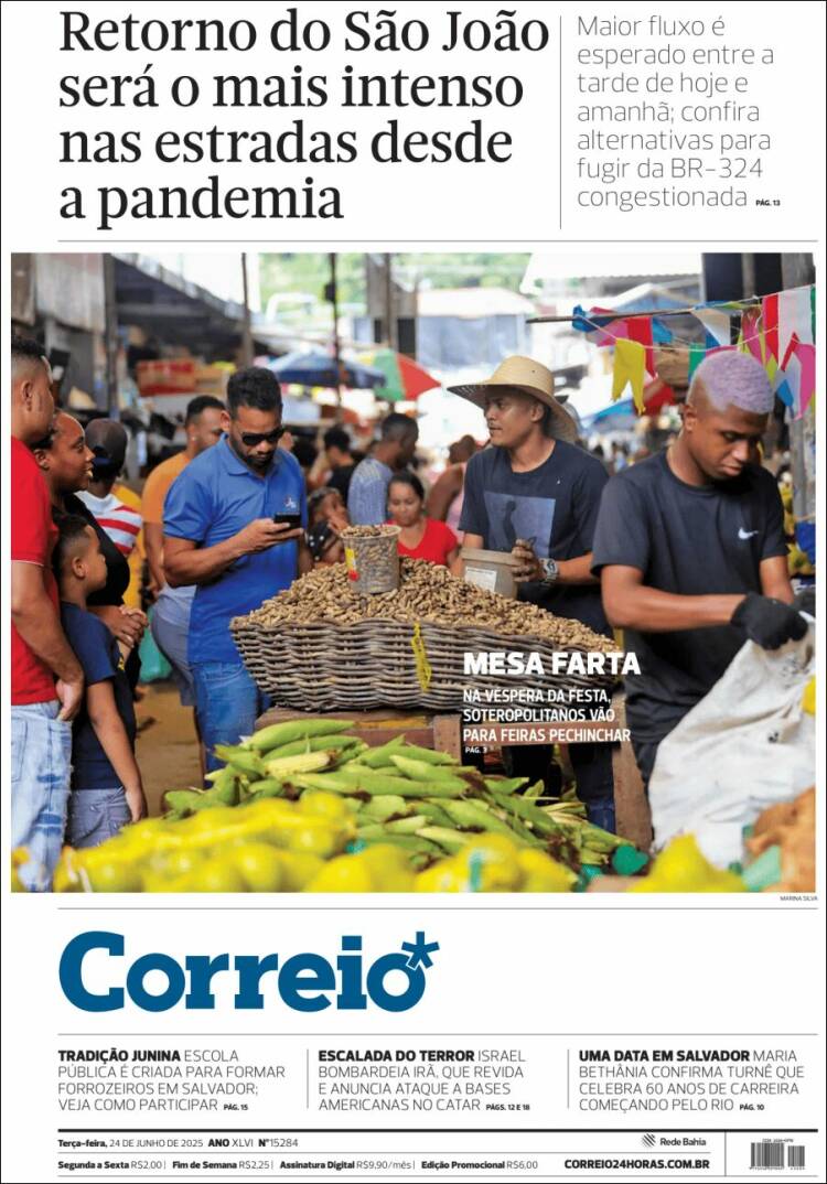Portada de Correio* (Brasil)