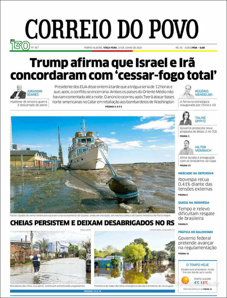 Portada de Correio Do Povo (Brasil)
